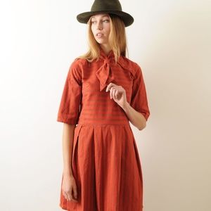 Ace and Jig Roxie Dress in Henna NWOT